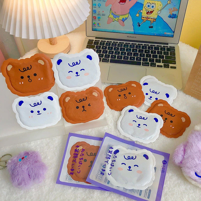 可爱暖宝宝贴自发热大姨妈学生宿舍保暖卡通暖宝贴宫贴暖身贴冬季