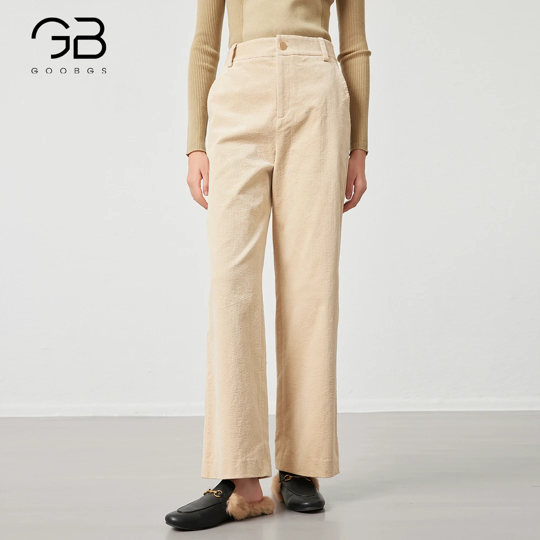 【小余专属】G2491058灯芯绒休闲长裤