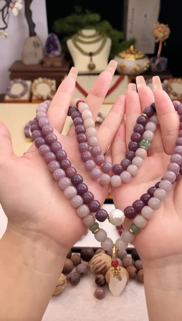 【闪购商品】菩提根/象牙果吊坠海里云垂108款+赠品盘玩袋