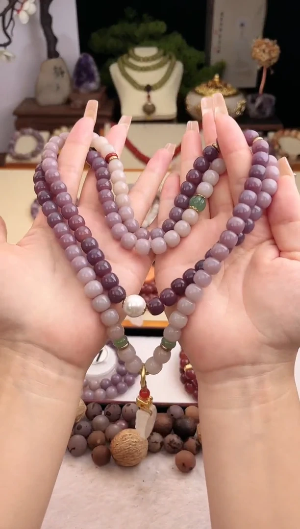 【闪购商品】菩提根/象牙果吊坠海里云垂108款+赠品盘玩袋