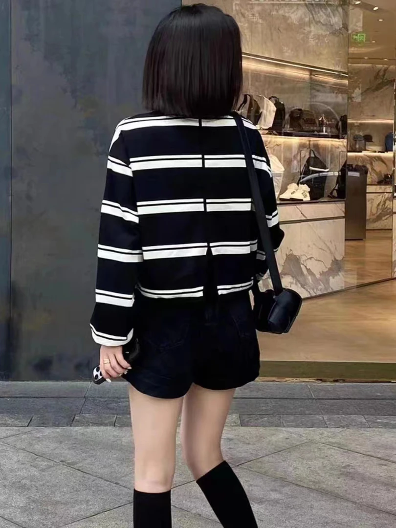 设计感秋款针织小众复古百搭上衣潮