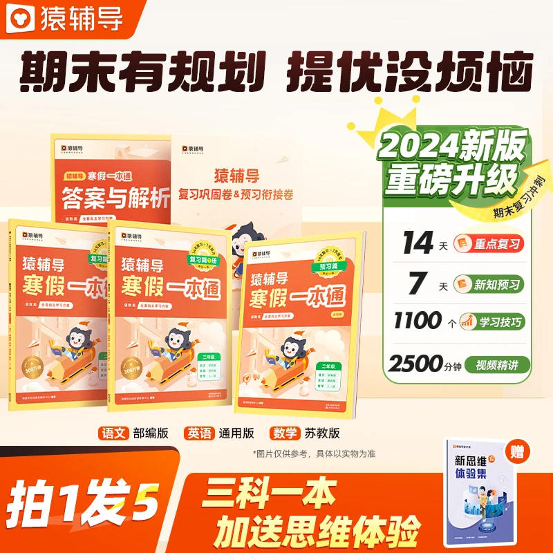 【达人专属】猿辅导寒假一本通课内外考点专项训练-GY