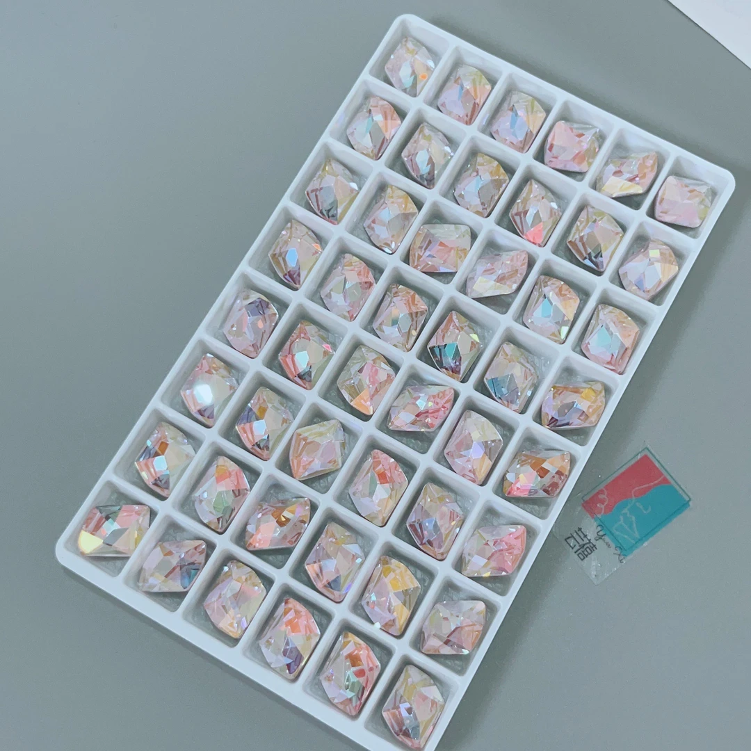 【陨石斧头】芸镀膜天花板进口水晶料镀膜美甲钻（100包邮除偏远）