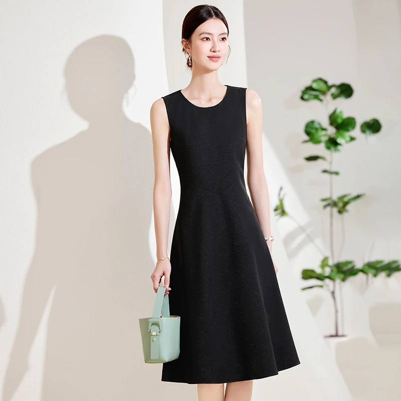 气质连衣裙百搭通勤