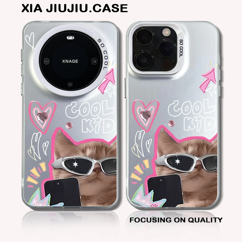 苹果/华为mate60pro/50/OPPO/ViVOx100pro/小米14pro/红米可爱壳