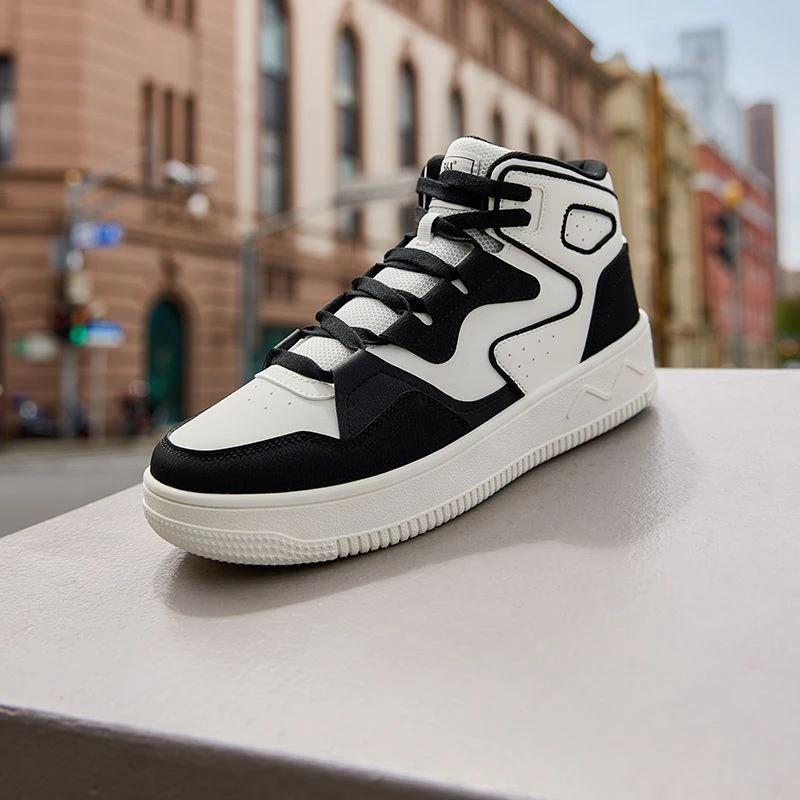 361°男鞋运动鞋2025秋冬新款高帮板鞋减震舒适休闲鞋男士鞋子