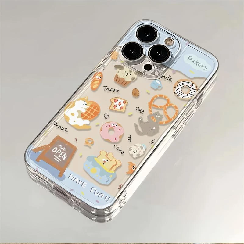饼干猫咪适用苹果小米oppovivo华为iPhone12/13/14/15爆款78p