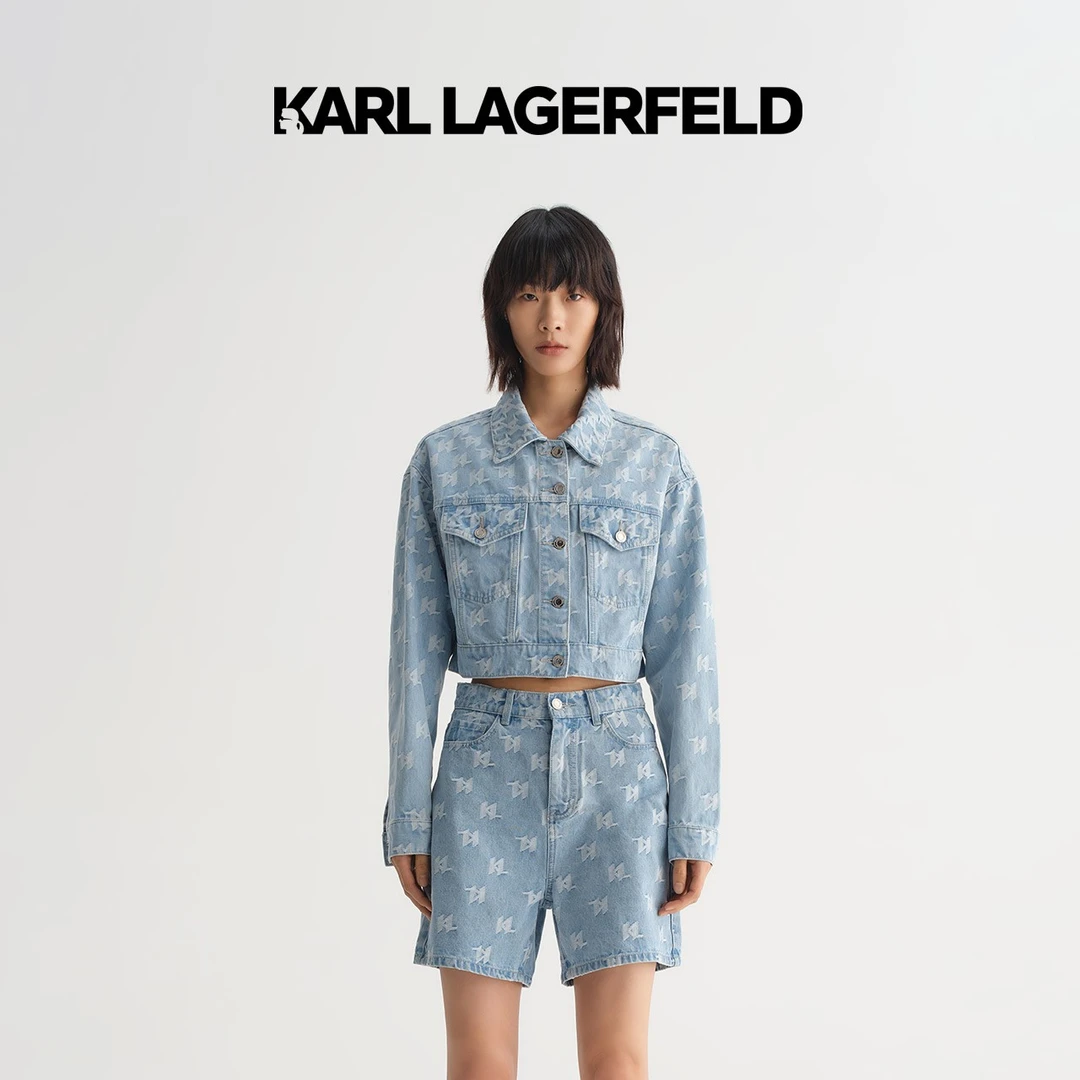 KARL LAGERFELD卡尔拉格斐2023春季新款女士短外套231L14