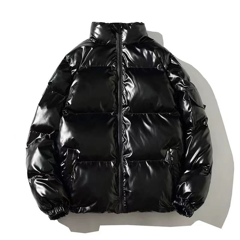 波司澄品牌男士冬季新款潮免洗反光羽绒棉服连帽面包服棉袄外套
