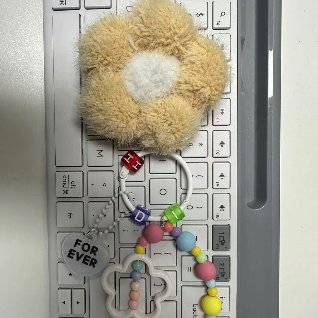 【毛绒钥匙扣】DIY