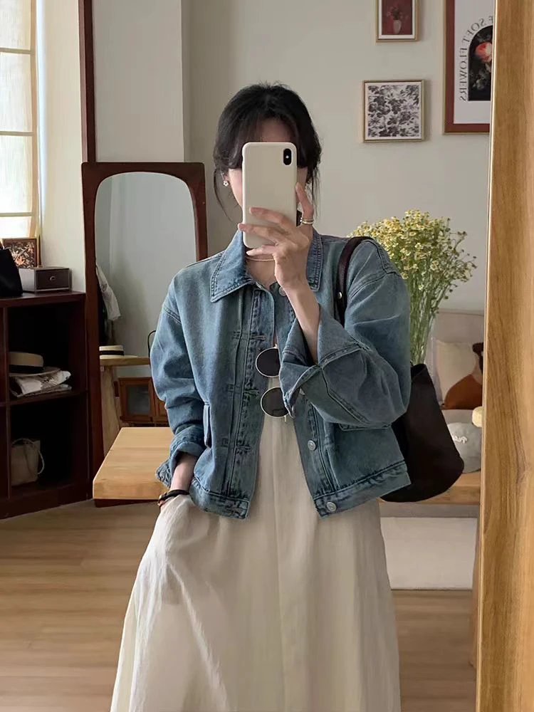 【S801-820】拍对应编号~休闲显瘦气质时尚韩版做旧复古女装百搭