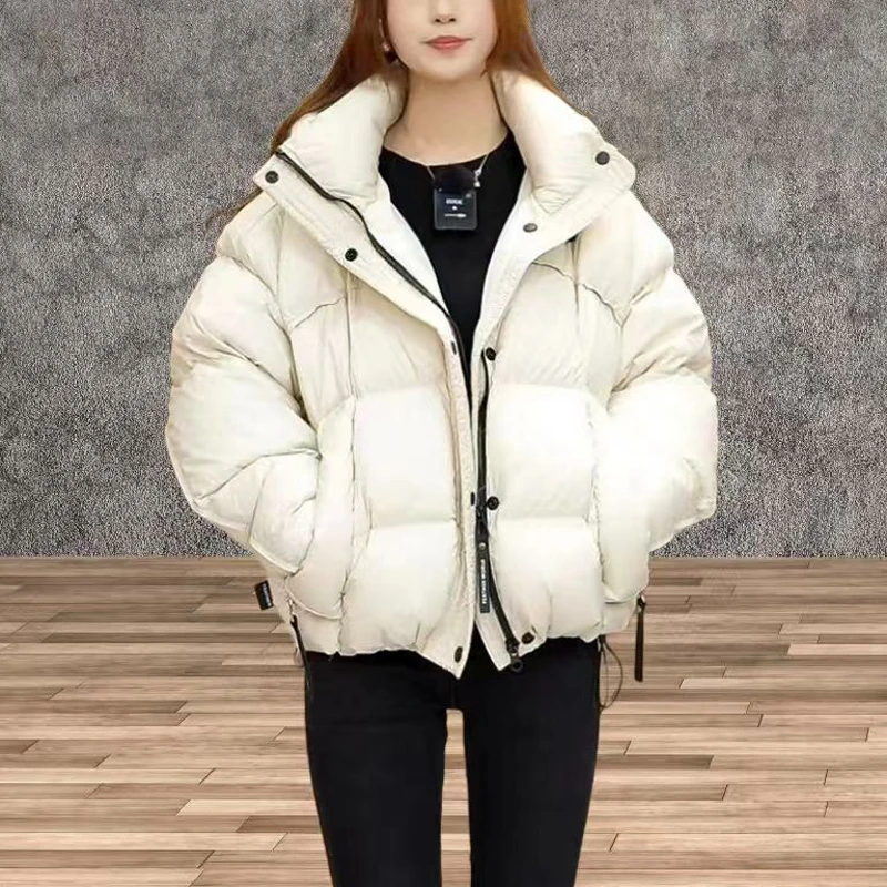 【现货】【云Yun裳专属6】羽绒服女2024年新短款加厚韩版宽松面包外套