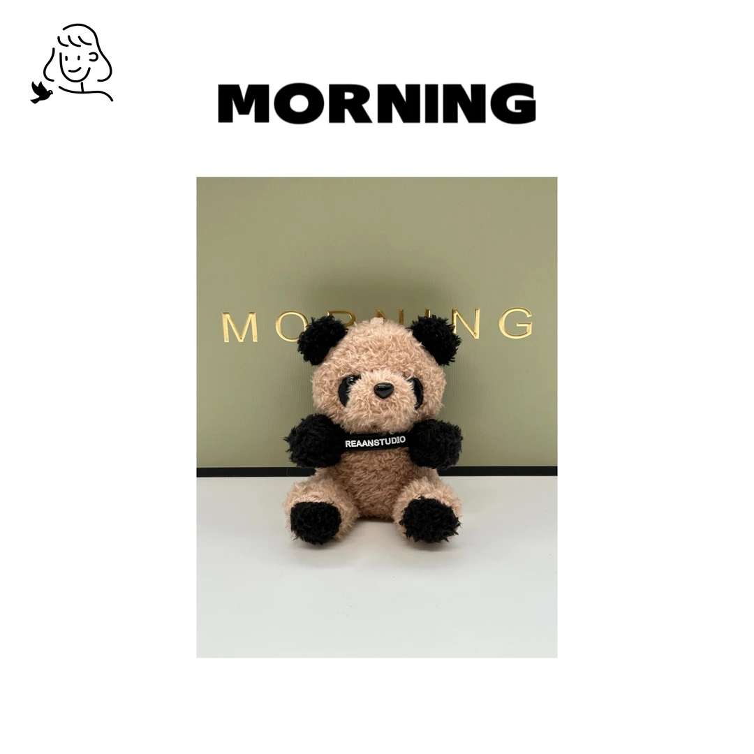 早安日记morning小众时尚女士气质简约 小熊猫挂件