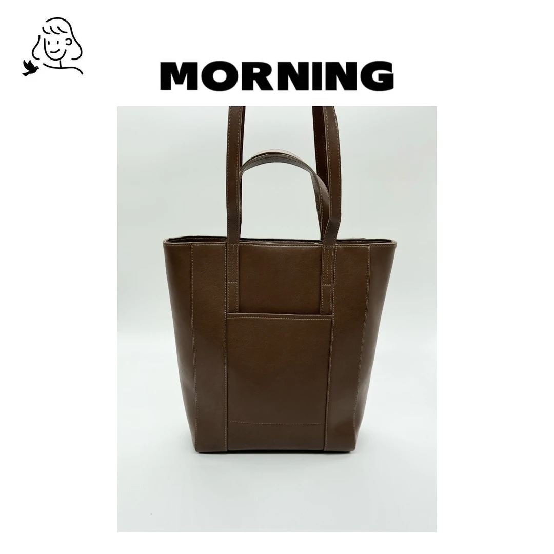 早安日记morning#9157 时尚女士通勤气质手提斜挎单肩包