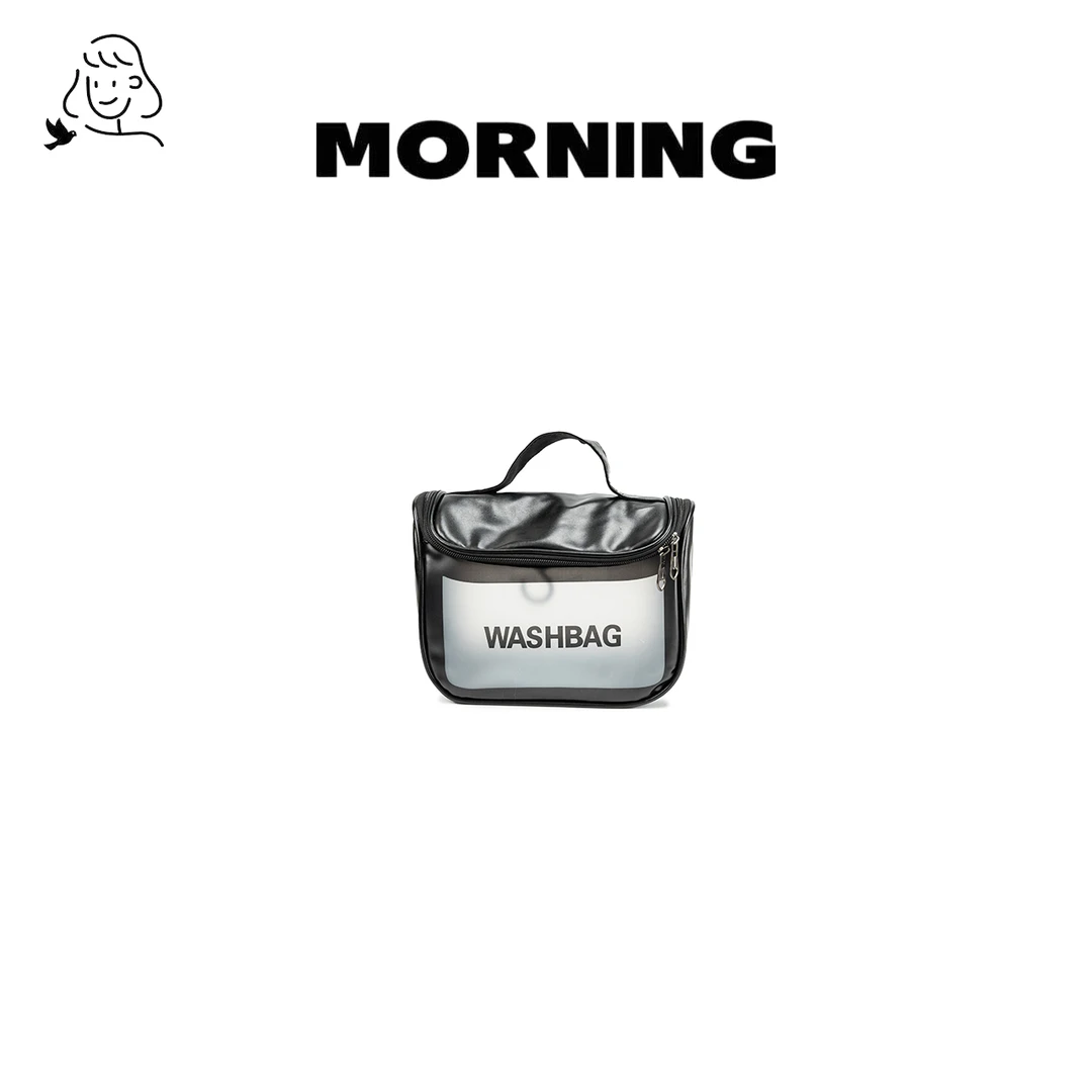 早安日记morning小众时尚女士气质简约复古 洗漱包梳洗包