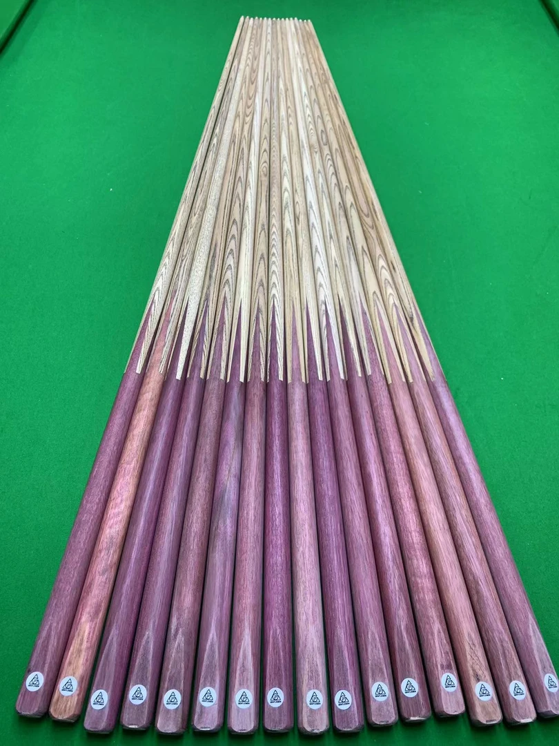 绅士紫心木公杆台球杆