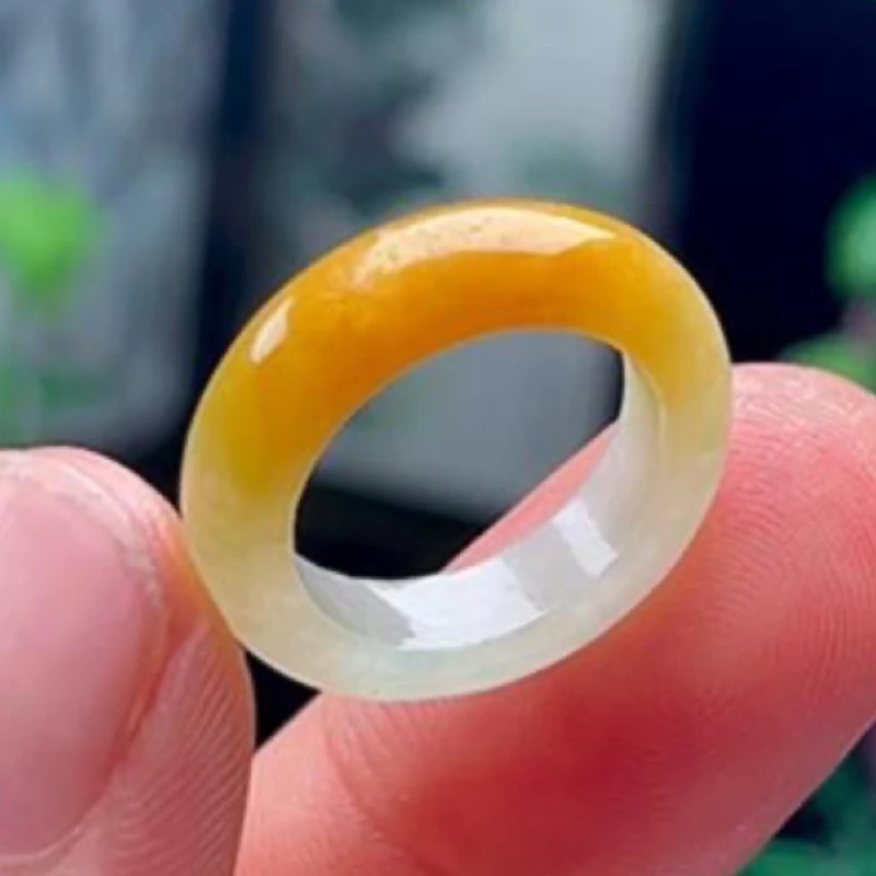 玉戒指翡翠女款气质时尚古法国风通透K H 08 06 09858 595 060 0