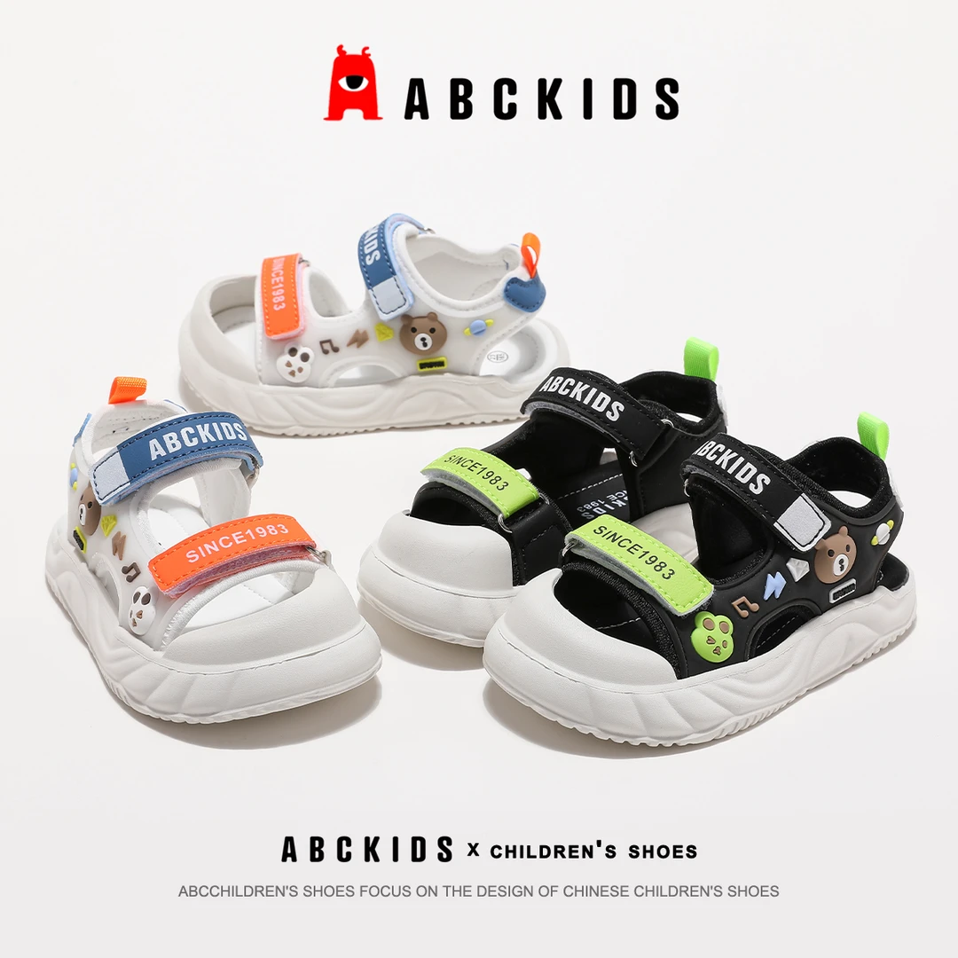 ABCkids【达舅】夏季新款百搭休闲女童时尚轻便凉鞋SY423603256AX