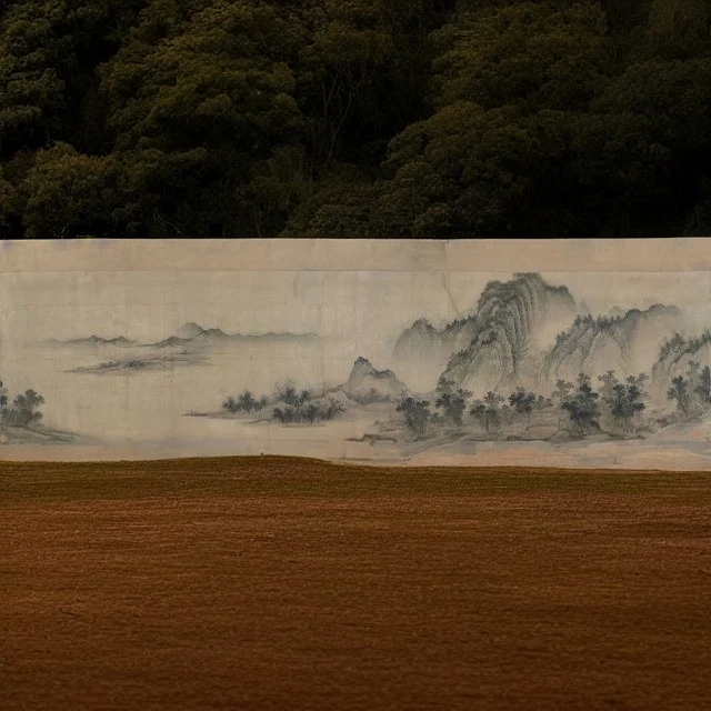 宋元山石皴法笔法练习