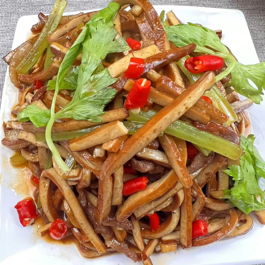 酱香干子蒋场干子湖北天门特产正宗新鲜香干油皮香干真空现做现发