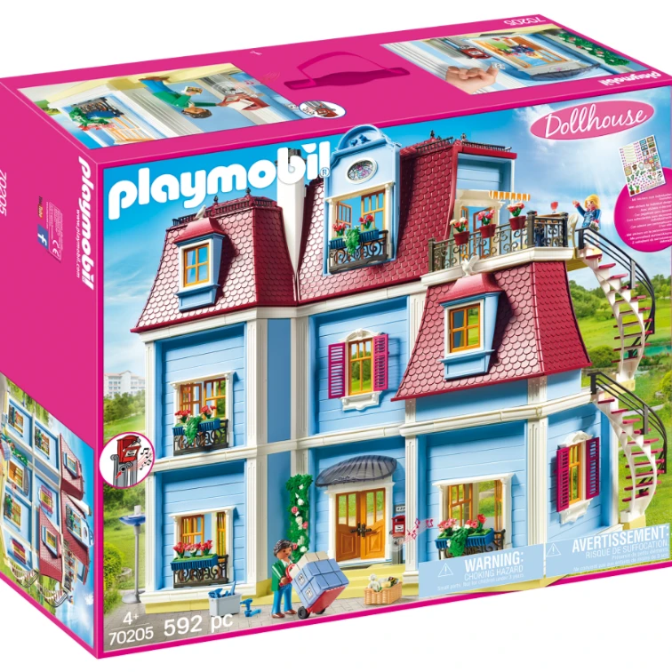 Playmobil/摩比世界70205大型玩偶屋 儿童情景玩具