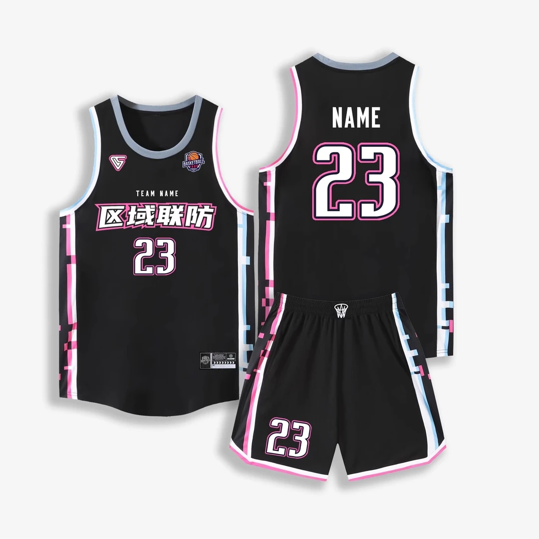 美式篮球服定制套装男女大学生训练比赛队服窄肩球衣一套订做印字