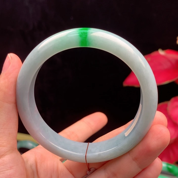 【闪购商品】翡翠手镯未镶嵌天然翡翠手镯