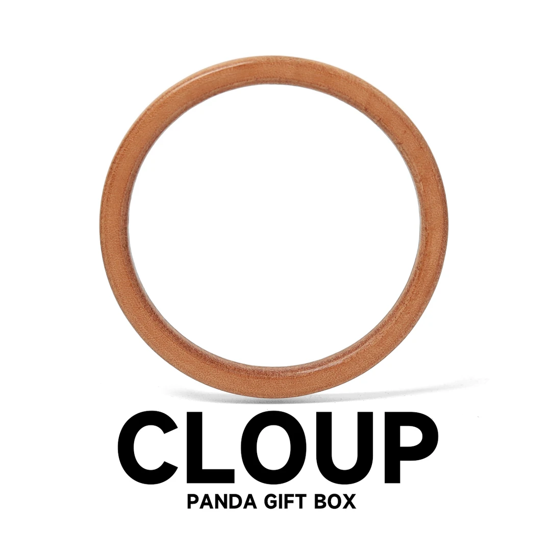 非金属皮质手镯 酷乐枥木皮环一生之环枥木鞍革牛皮手环手镯个性0