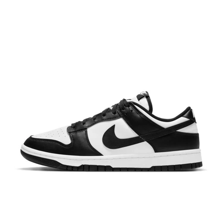 NIKE/耐克男 DUNK 低邦潮流运动休闲鞋 熊猫黑白低帮DD1391-100
