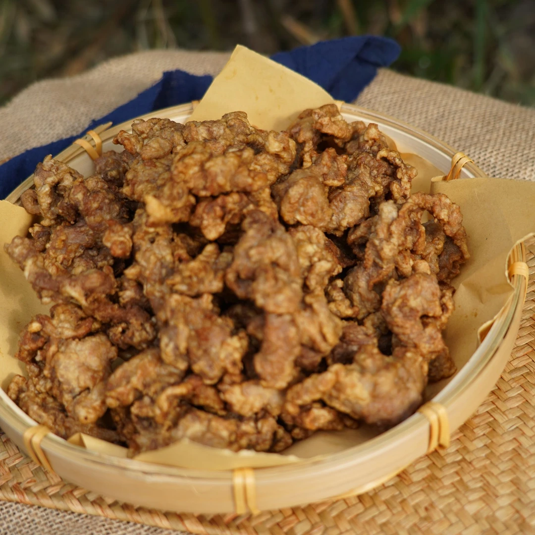 清真油炸羊肉小酥肉 外酥里嫩