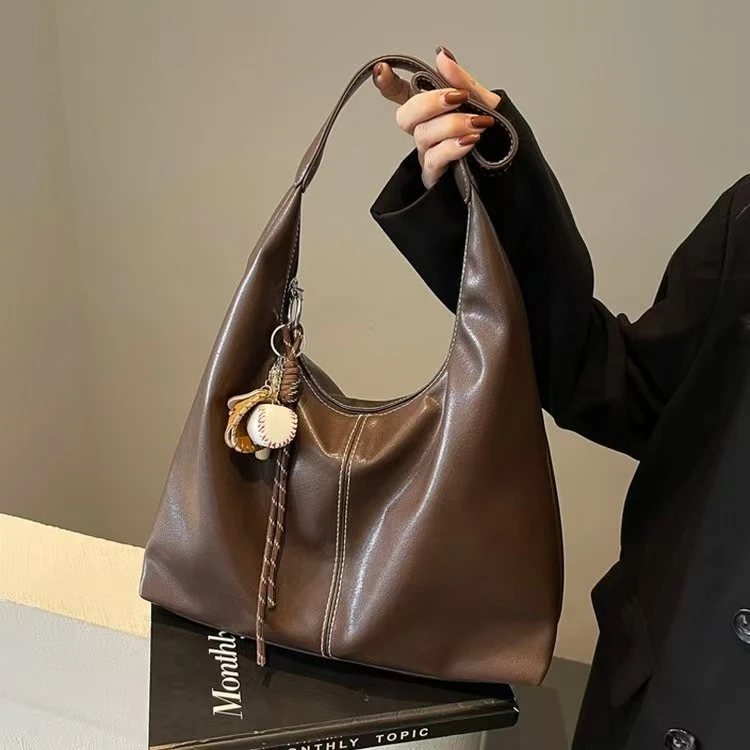 网红韩版时尚百搭简约腋下通勤单肩肩包