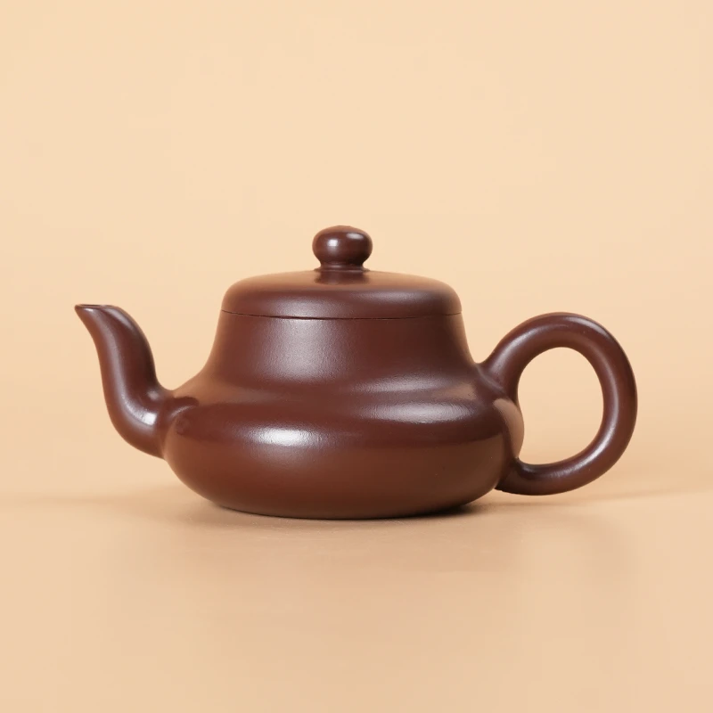 【闪购商品】小君德紫袍玉砂家用紫砂茶壶+送红盖置Z850