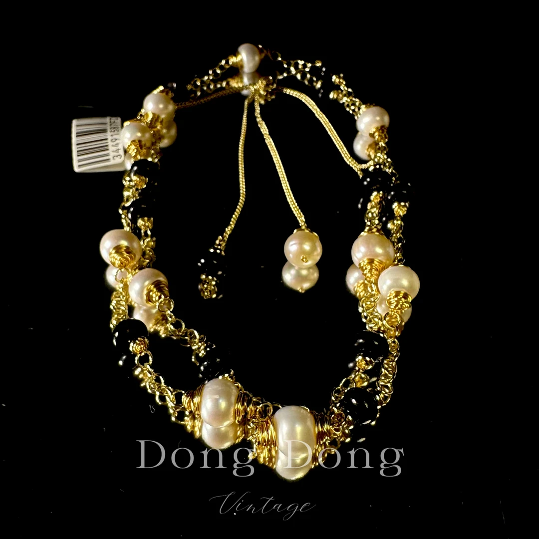 铜合金项链 铜合金中古重工项链【3449】中古收藏