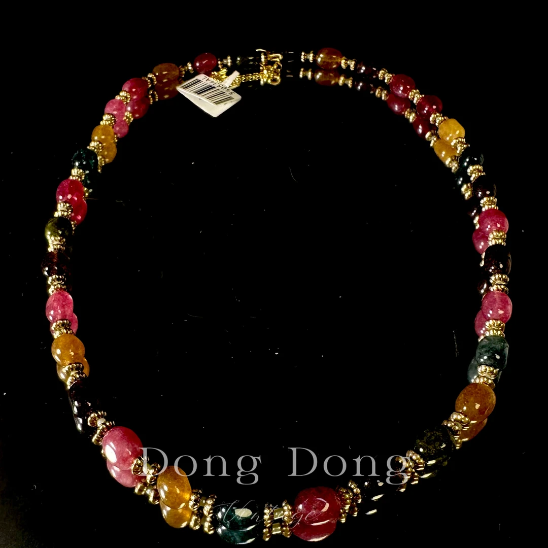 铜合金项链 铜合金中古重工项链【5405】中古收藏