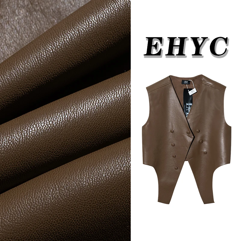 新款高级感时尚设计款马甲休闲个性不规则马夹女W8133