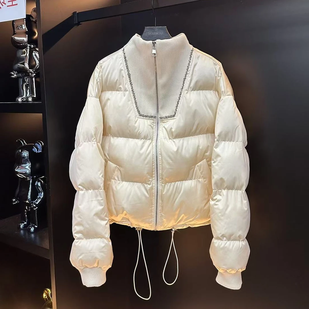 【SCARMONA系列】X9003冬季新款时尚设计立领设计款保暖上衣韩版