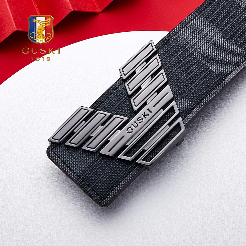 【头层牛皮礼盒装】真牛皮皮带男内穿式真皮腰带时尚百搭中青年裤带