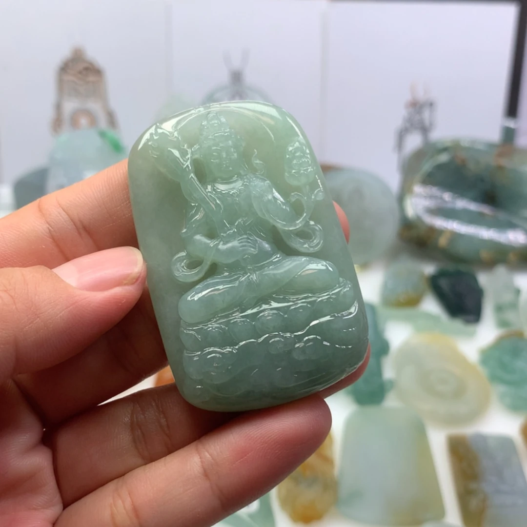【闪购商品】定制翡翠未镶嵌因**天