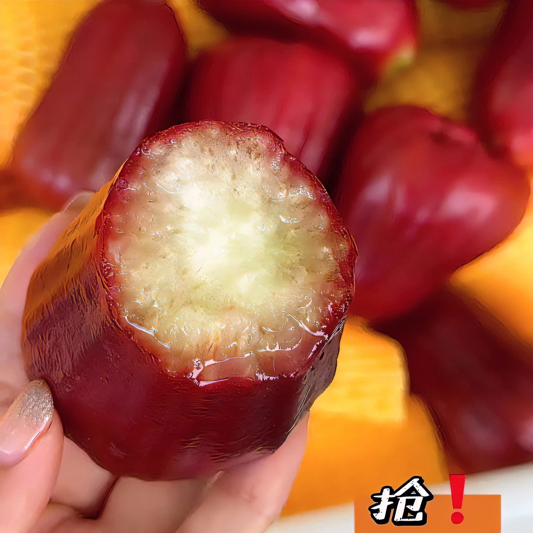 甜莲雾，海南黑金刚莲雾 香甜爽口 现摘现发 新鲜 多汁 莲雾果