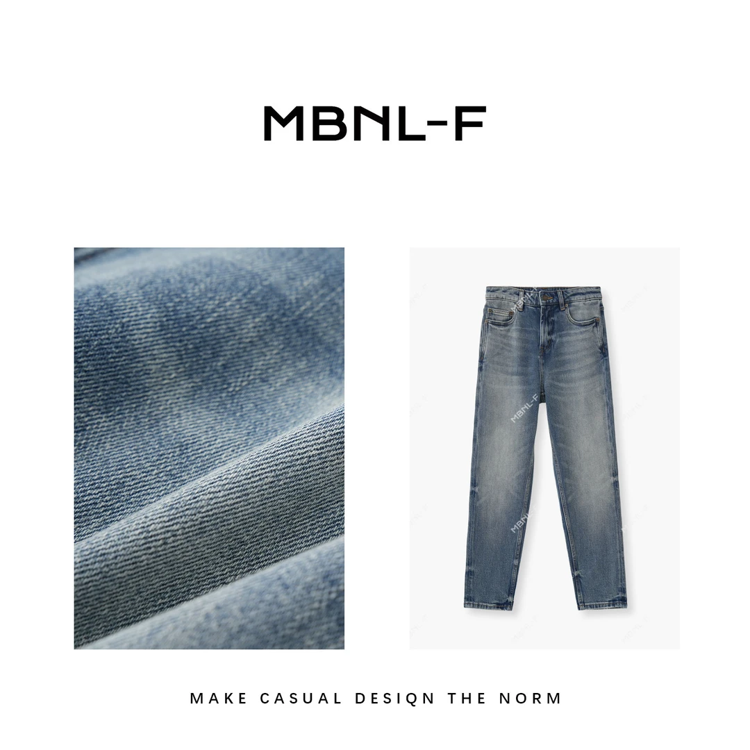 MBNL-FMBNL-F【海盐薄荷】2024S/S春季新品 牛仔裤 XM-NZMB006