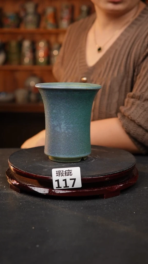 【闪购商品】瓷片117 泥泥手工花盆口