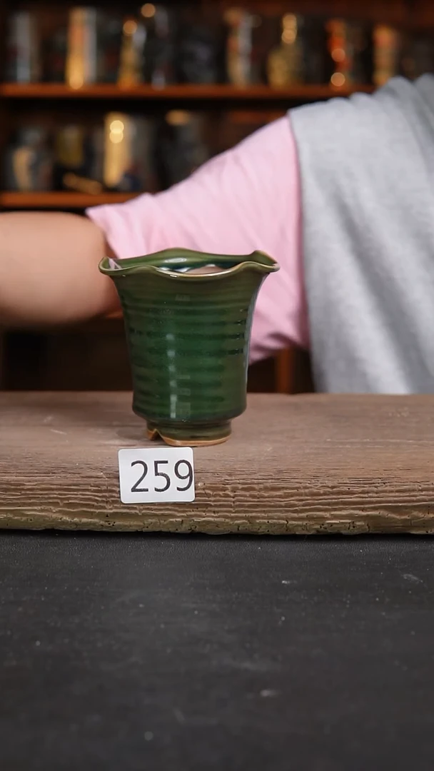 【闪购商品】瓷片259泥泥手工花盆