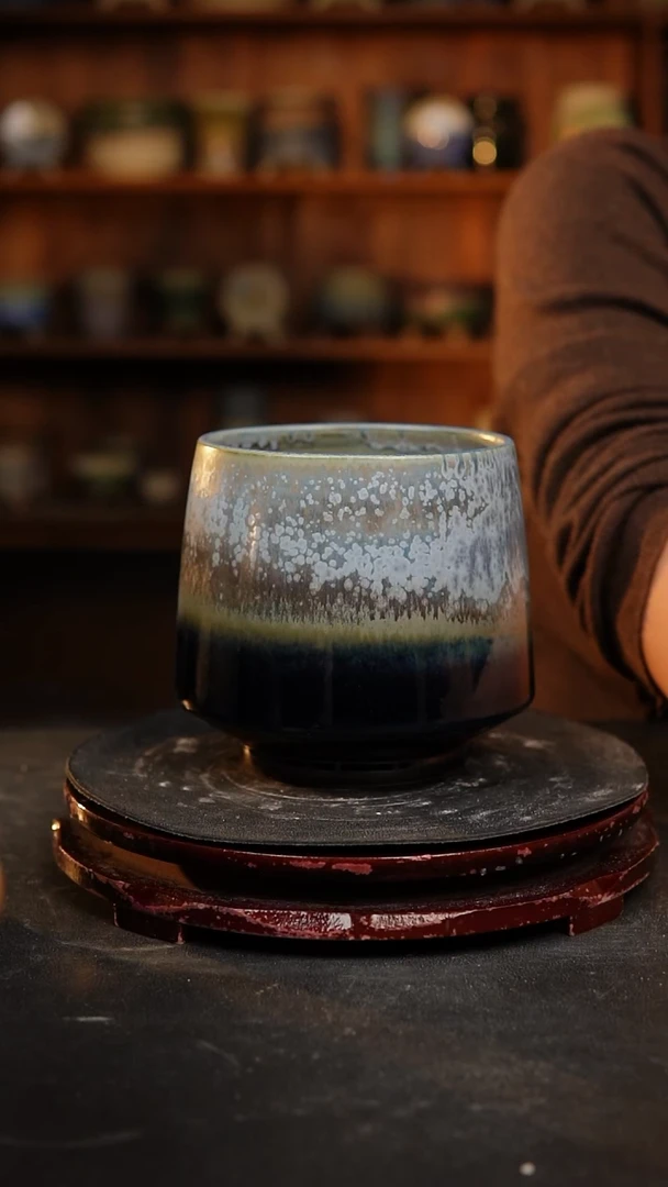 【闪购商品】瓷片泥泥手工花盆