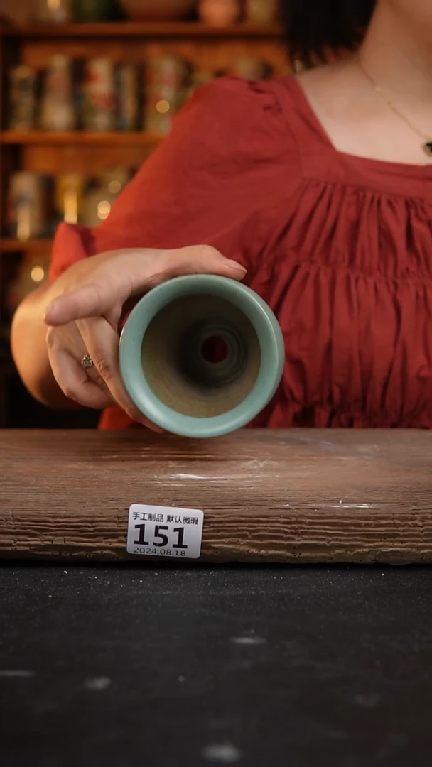 【闪购商品】瓷片151泥泥手工花盆口8