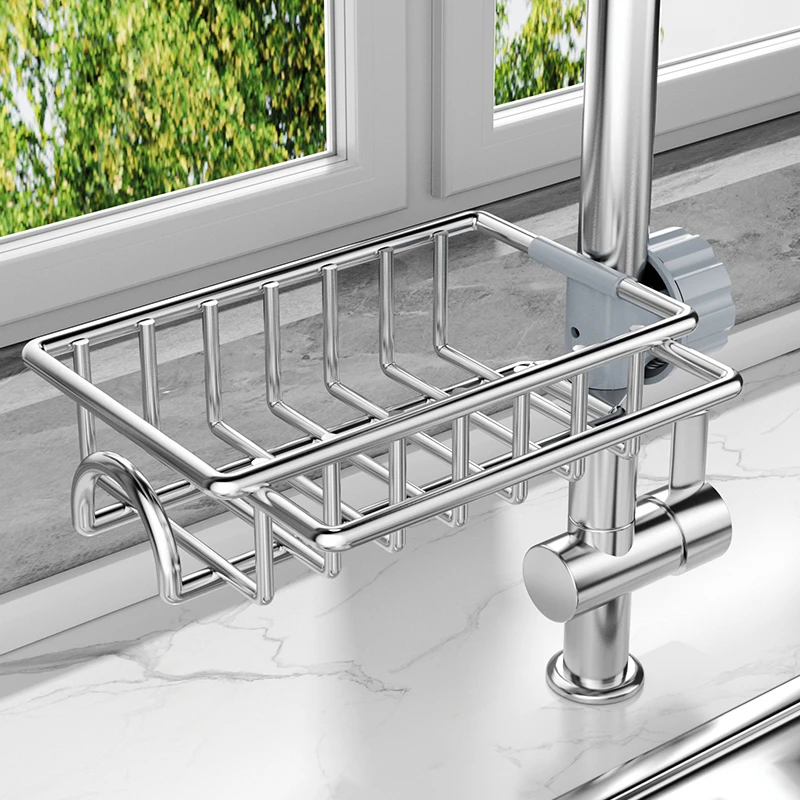 置物架水槽架沥水篮百洁抹布海绵刷收纳电磁炉一次性厨房收纳家用