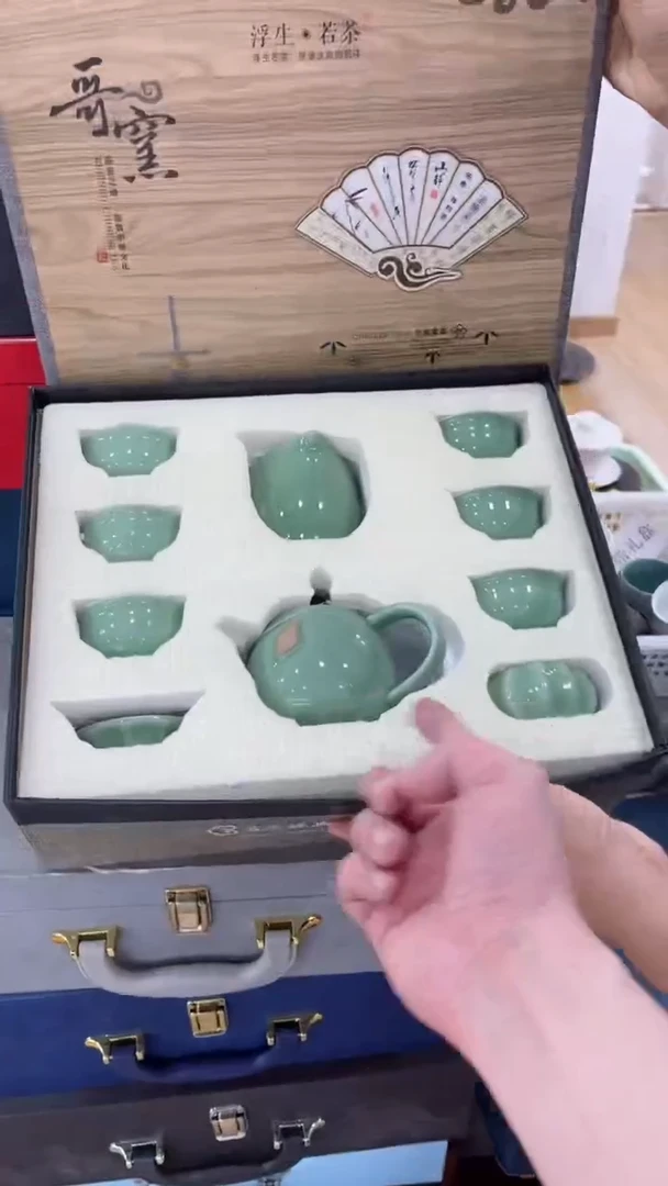 【闪购商品】瓷片展宏茶具  展宏茶具@G-
