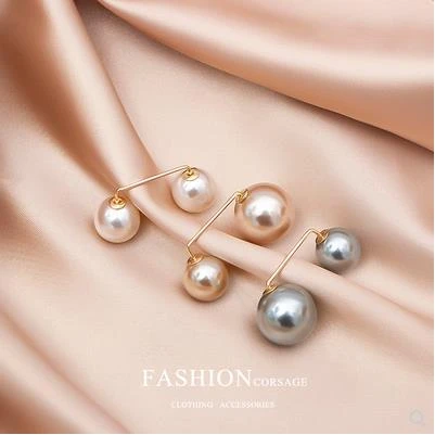 袖子缩短神器收腰防走光珍珠装饰胸针纽扣固定衣服松紧腰改小扣针