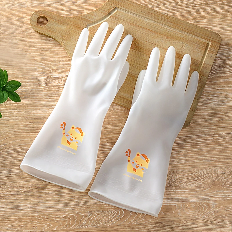 洗碗手套PVC女厨房耐用型家用加厚家务清洁刷衣服防水做饭专用
