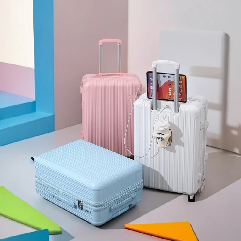 行李箱女2025新款高颜值旅行箱万向轮多功能拉杆箱密码拉杆箱结实