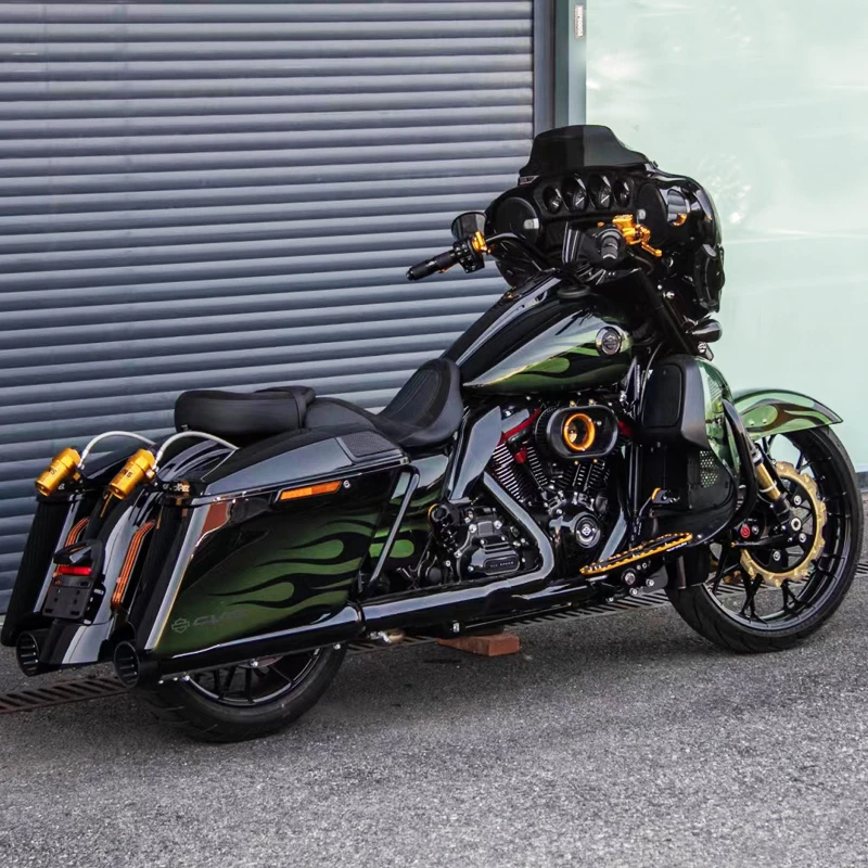 哈雷滑翔街道滑翔大道滑翔公路路王改装后避震支架后减震装饰支架